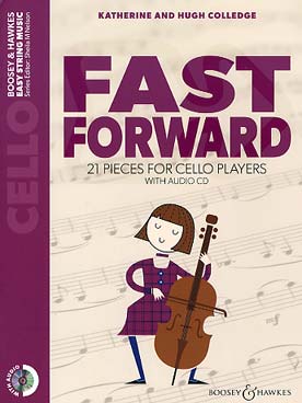 Illustration colledge fast forward violoncelle + cd