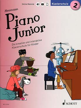 Illustration heumann piano junior klavierschule vol 2