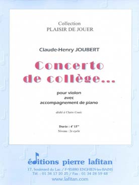Illustration joubert concerto de college