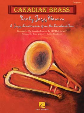 Illustration easy jazz classics trombone