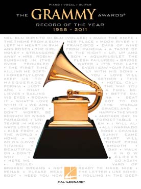 Illustration the grammy awards of the year 1958-2011