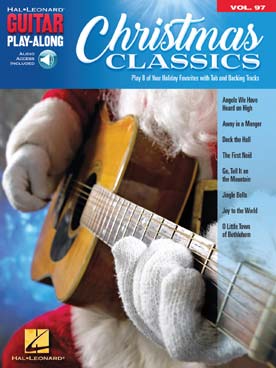 Illustration de GUITAR PLAY ALONG - Vol.97 : Christmas classics