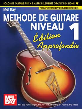 Illustration de Méthode de guitare  - Niveau 1 : édition approfondie (version fançaise)