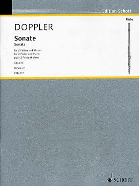 Illustration doppler sonata op. 25