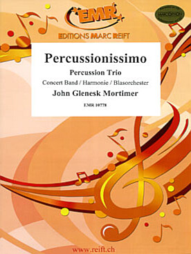 Illustration de Percussionissimo pour 3 percussions et orchestre d'harmonie