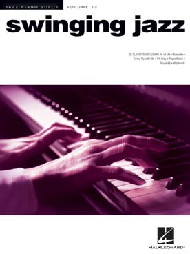 Illustration de JAZZ PIANO SOLOS SERIES - Vol. 12 : Swinging jazz