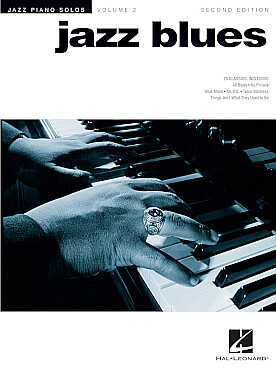 Illustration jazz piano solos vol. 2 : jazz blues
