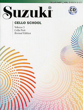 Illustration de SUZUKI Cello School (édition révisée) - Vol. 3 + CD