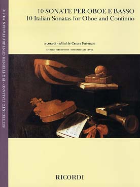 Illustration de 10 SONATE PER OBOE E BASSO
