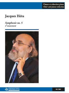 Illustration de Symphonie N° 5, 4e mouvement pour chœur et orchestre, réd. chœur et piano