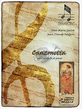 Illustration gallot/soldano canzonetta