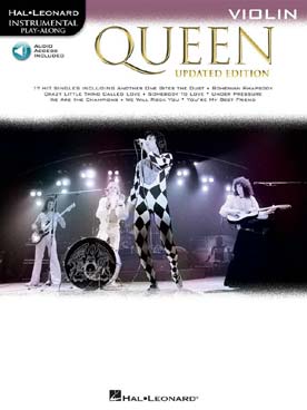Illustration de Instrumental play-along - Queen (updated edition 2018)