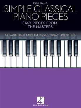 Illustration de SIMPLE CLASSICAL PIANO PIECES