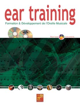 Illustration de Ear Training, formation et développement de l'oreille musicale tous instruments
