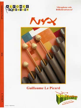 Illustration de Nyx pour vibraphone solo