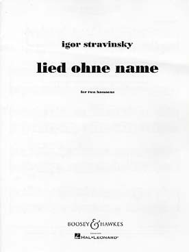 Illustration stravinsky lied ohne name