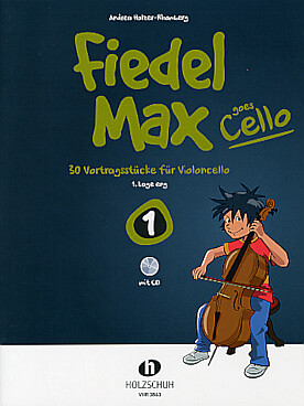 Illustration de Fiedle Max goes cello - Vol. 1 (en allemand)