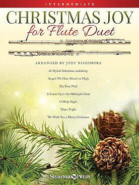Illustration de CHRISTMAS JOY FOR FLUTE DUET