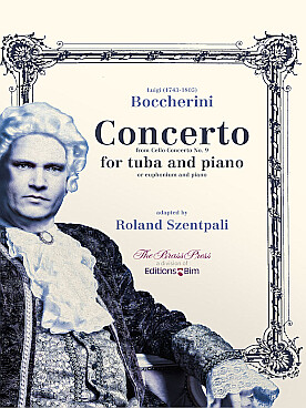 Illustration de Concerto N° 9 pour violoncelle, tr. pour tuba et piano