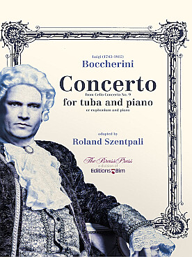 Illustration de Concerto N° 9 pour violoncelle, tr. pour tuba et piano