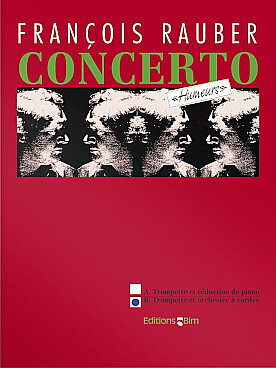 Illustration de Concerto "Humeurs" : décidé, plaisant, lent et gai pour trompette et cordes - Conducteur