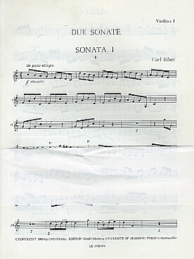 Illustration biber due sonate per trombe parties