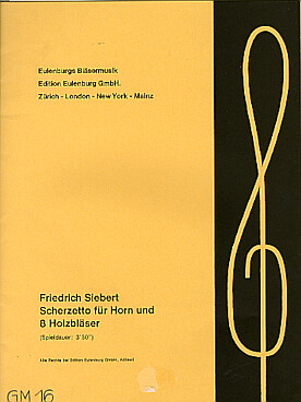 Illustration de Scherzetto pour cor et ensemble à vent