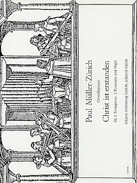 Illustration de Choralfantasie "Nun lob mein Seel den Herren" pour 2 trompettes, 2 trombones et orgue