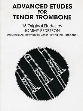 Illustration de Advanced etudes for tenor trombone