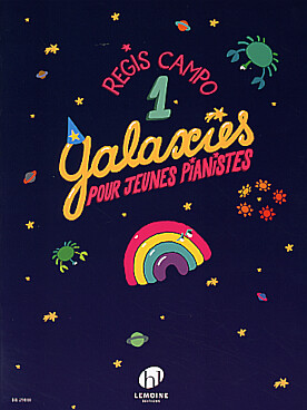 Illustration de Galaxies pour jeunes pianistes - Vol. 1