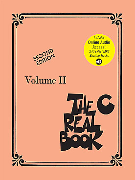 Illustration de REAL BOOK EN DO - Vol.2 : 6e édition avec support audio pour 240 titres