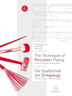 Illustration de The TECHNIQUES OF PERCUSSION PLAYING