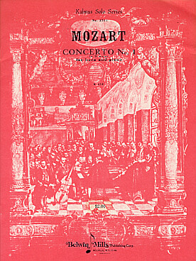Illustration mozart concerto n° 1 en re maj