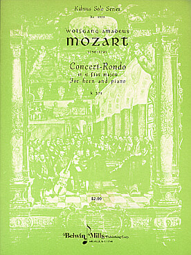 Illustration mozart concert-rondo en mi b maj