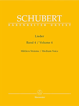 Illustration de Lieder - Vol. 4 (voix moyenne)