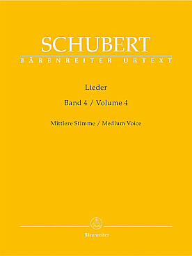 Illustration de Lieder - Vol. 4 (voix moyenne)