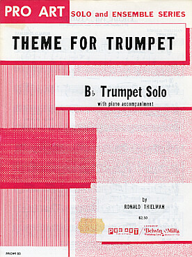 Illustration de Theme for trumpet