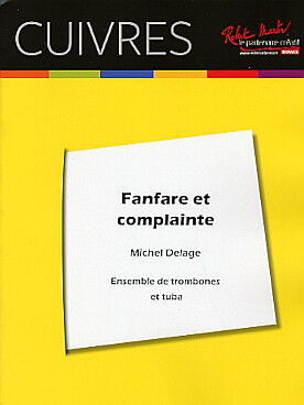 Illustration de Fanfare et complainte pour 5 trombones et 1 tuba (ou trombone basse)