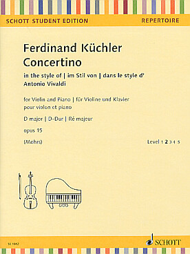 Illustration kuchler concertino op. 15 en re maj