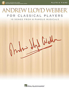 Illustration a. l. webber for classical players flut