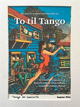 Illustration de To Til Tango : 9 tangos arrangés pour piano 4 mains