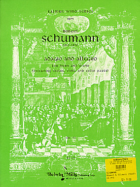 Illustration de Adagio and allegro op. 70    