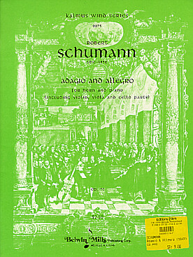 Illustration schumann adagio and allegro op. 70