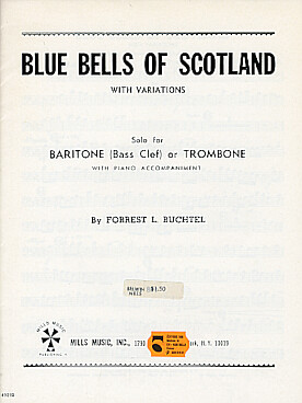 Illustration buchtel blue bells of scotland