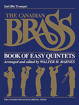 Illustration de CANADIAN BRASS BOOK OF EASY QUINTETS niveau facile - Trompette 2