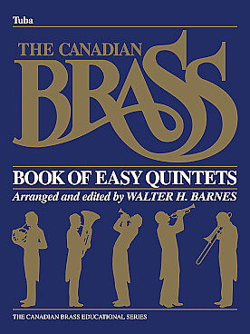 Illustration de CANADIAN BRASS BOOK OF EASY QUINTETS niveau facile - Tuba