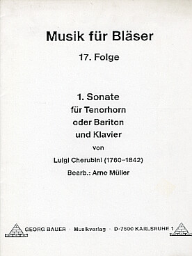 Illustration cherubini sonate n° 1