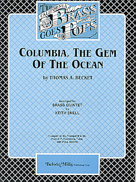 Illustration becket columbia, the gem of the ocean