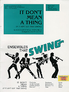 Illustration de It don't mean a thing (If it ain't got that swing) avec cassette