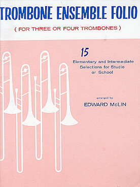 Illustration trombone ensemble folio
